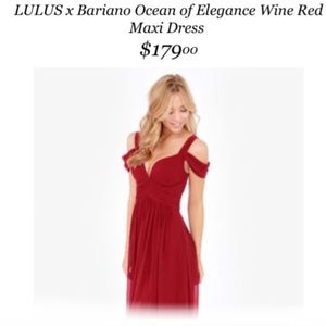 Lulus red dress
